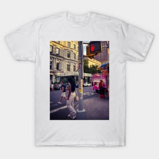 Manhattan Street Central Park Fifth Avenue NYC T-Shirt